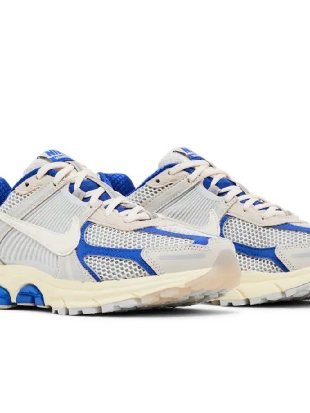 Nike Vomero 5 and Royal Blue and beige Running Shoes